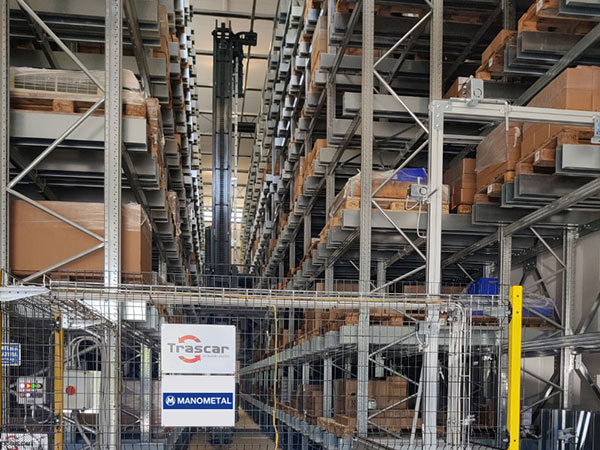 Manometal Chooses Trascar to Optimize Warehouse Space and Safety